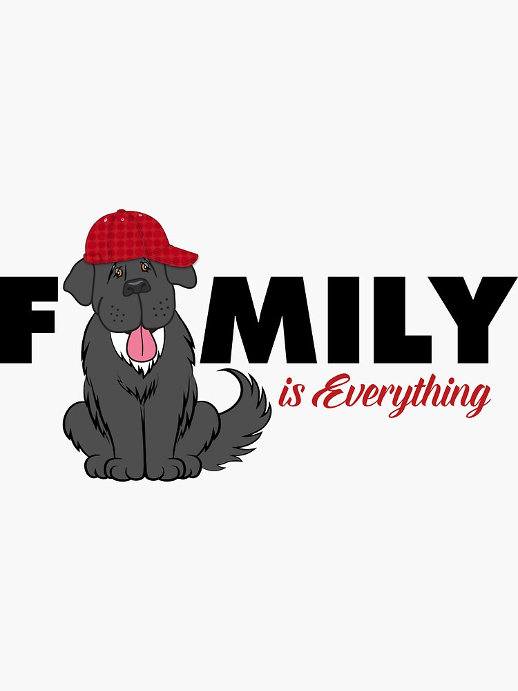 Family is Everything Newfie Shirt by itsmechris