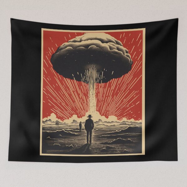 Item preview, Atomic Elegance - Vintage Atom Explosion designed and sold by Adam Arts.