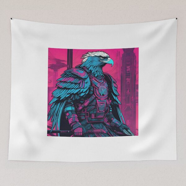 Item preview, Cyberpunk Samurai Eagles designed and sold by AbsoluteA.