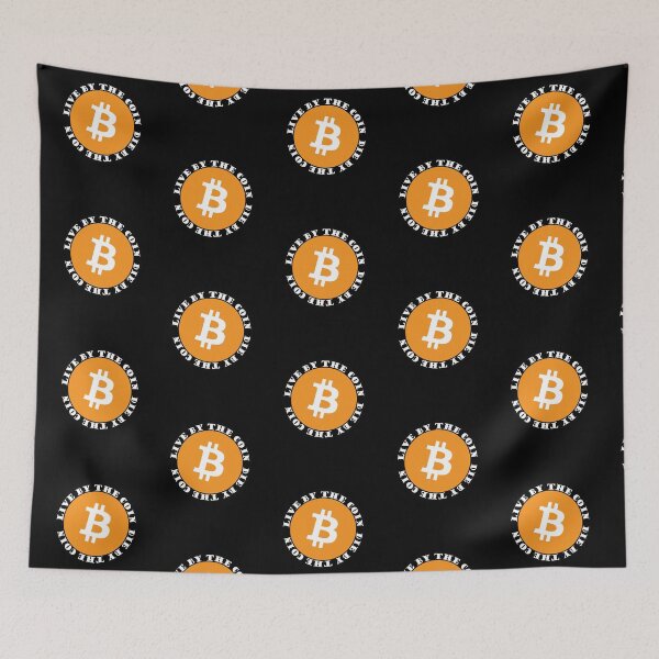 Item preview, Bitcoin Maximalist Live By The Coin Die By The Coin designed and sold by SubtleSplit.