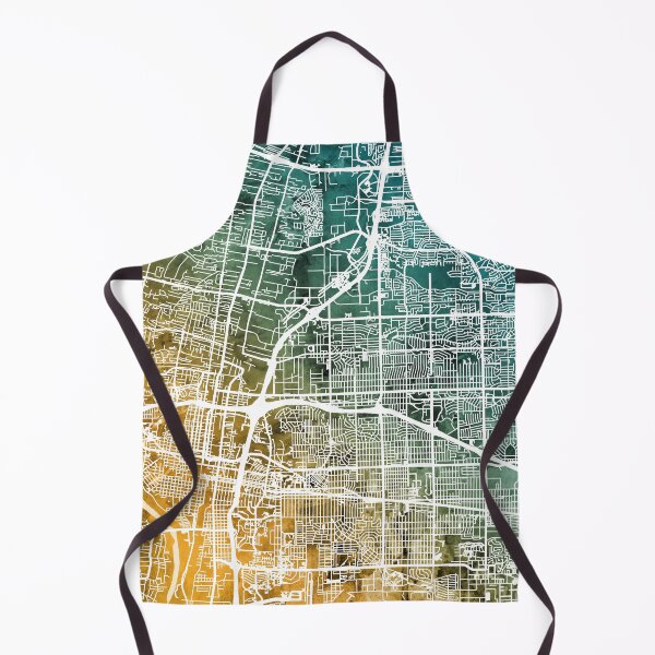 Item preview, Albuquerque New Mexico City Street Map designed and sold by ArtPrints.