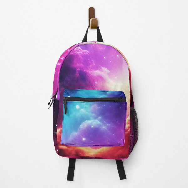 Item preview, Colorful Cosmic Space Nebula With Stars and a Planet designed and sold by DesignsByDessie.