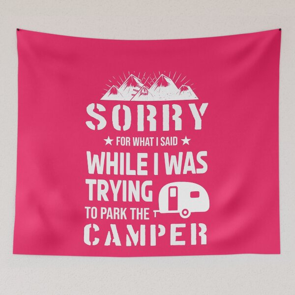 Item preview, WHILE I WAS TRYING TO PARK THE CAMPER designed and sold by Billy Wong.