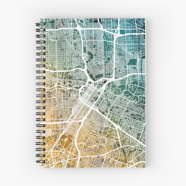 Item preview, Houston Texas City Street Map designed and sold by ArtPrints.