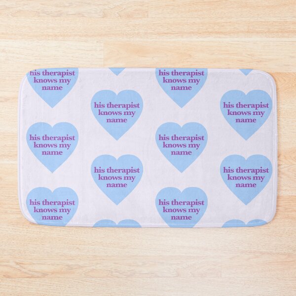 Item preview, his therapist knows my name designed and sold by ✿good goodies✿.