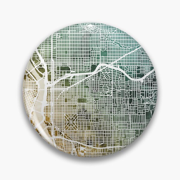 Item preview, Portland Oregon City Map designed and sold by ArtPrints.