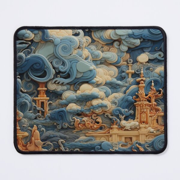 Item preview, Town on Cloud digital art designed and sold by EternityLoves.