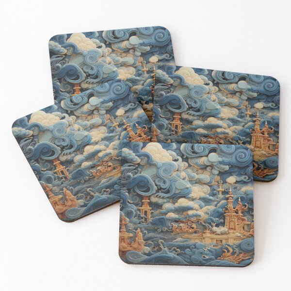 Item preview, Town on Cloud digital art designed and sold by EternityLoves.