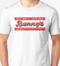 Benny's - Never Forget Unisex T-Shirt