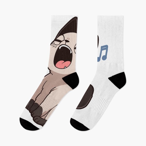 Item preview, Opera Siamese Cat - Candid Yawn Turned Song - Meme designed and sold by PaintbrushPlace.