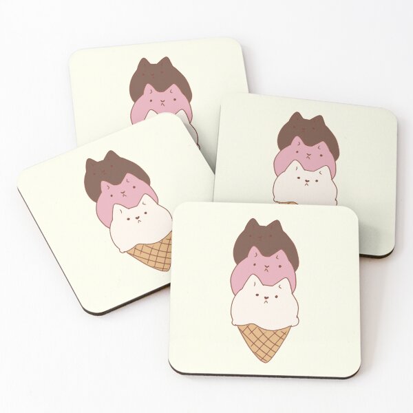 Item preview, Cute Ice cream cat  designed and sold by Mayarart.