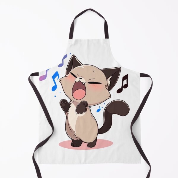 Item preview, Opera Siamese Cat - Candid Yawn Turned Song designed and sold by PaintbrushPlace.