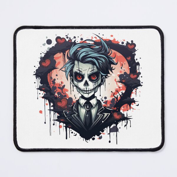 Item preview, Grinning Ghoul - Cartoon Skull Boy designed and sold by Adam Arts.