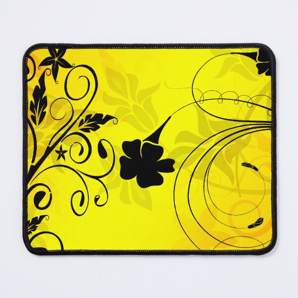 Item preview, Yellow and black floral designed and sold by Mrvica91.