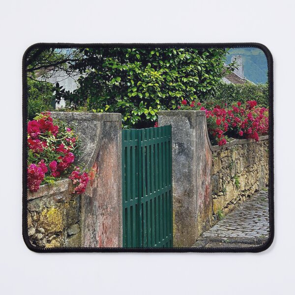 Item preview, Rose garden gate in the Azores Portugal designed and sold by Susan Gallup.