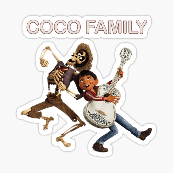 Coco guitar Sticker and Accessories Sticker for Sale by ModernMix