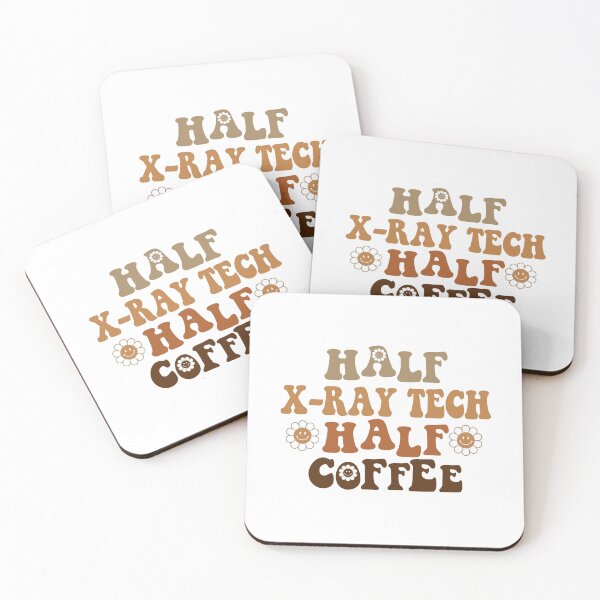 Item preview, Half X-Ray Half Coffee | Funny X-Ray Gift | Retro Groovy X-Ray | Caffeine Lover designed and sold by Christina-grich.