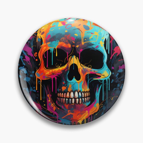 Item preview, Life of life: an artistic and pictorial representation of a skull designed and sold by luky-project.