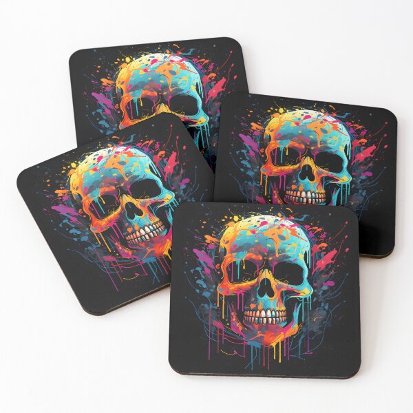 Item preview, Life of life: an artistic and pictorial representation of a skull designed and sold by luky-project.