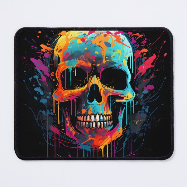 Item preview, Life of life: an artistic and pictorial representation of a skull designed and sold by luky-project.