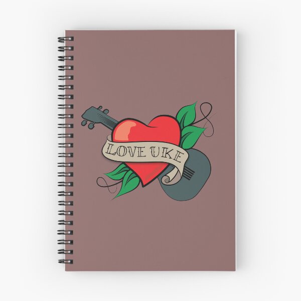 Item preview, Nautical Melodies: Love Uke - Sailor Style Ukulele Tattoo designed and sold by thejamestaylor.