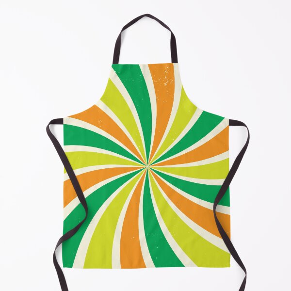Item preview, Textured Retro Sunburst | Apple Green, Green, Orange designed and sold by rsty11.