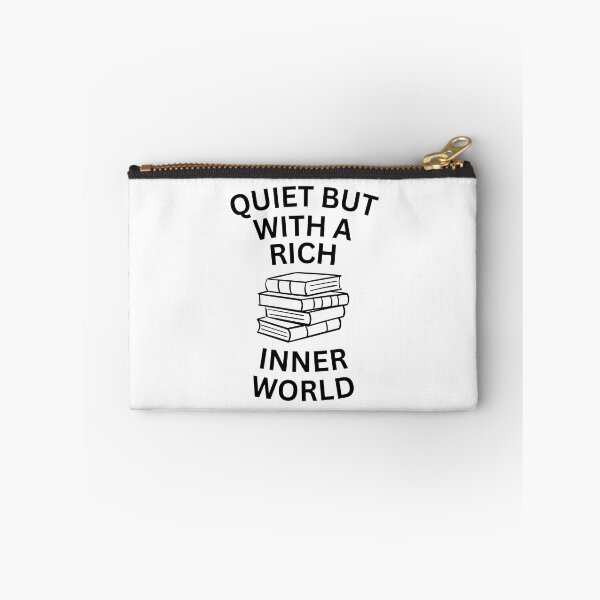 Item preview, Quiet But With A Rich Inner World - Introvert Quotes designed and sold by ethanzakicab.