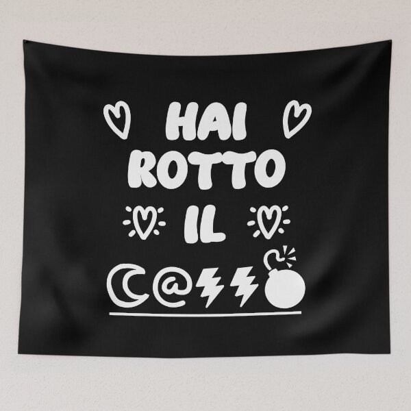 Item preview, Hai rotto il cazzo, basta scocciatori v1 designed and sold by superpixus.