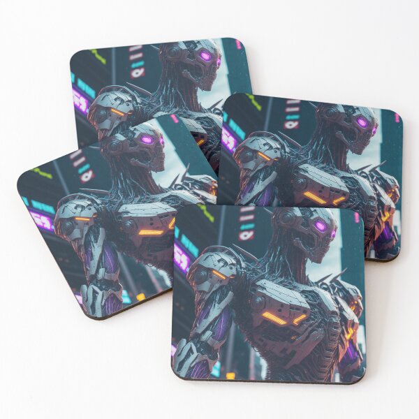 Item preview, Portrait of cyborg designed and sold by jsebouvi.