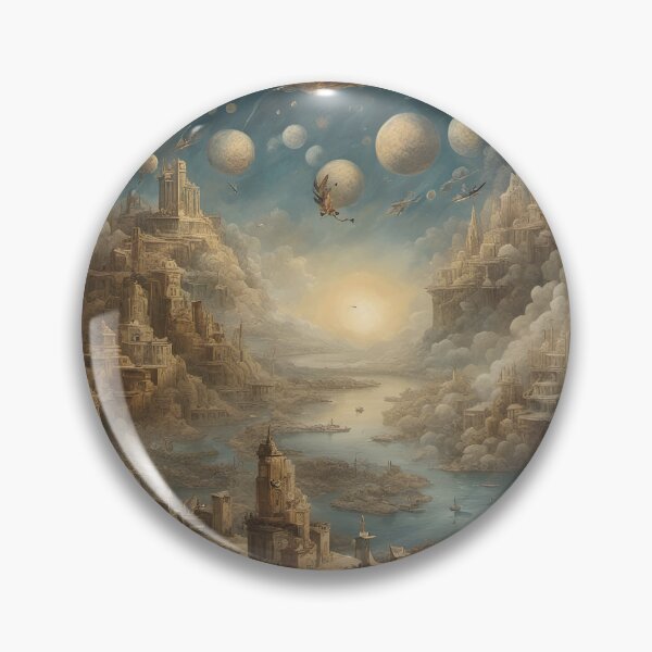 Item preview, Surrealism Meets Spirituality: A Journey of Symbolic Art designed and sold by artmanikin.