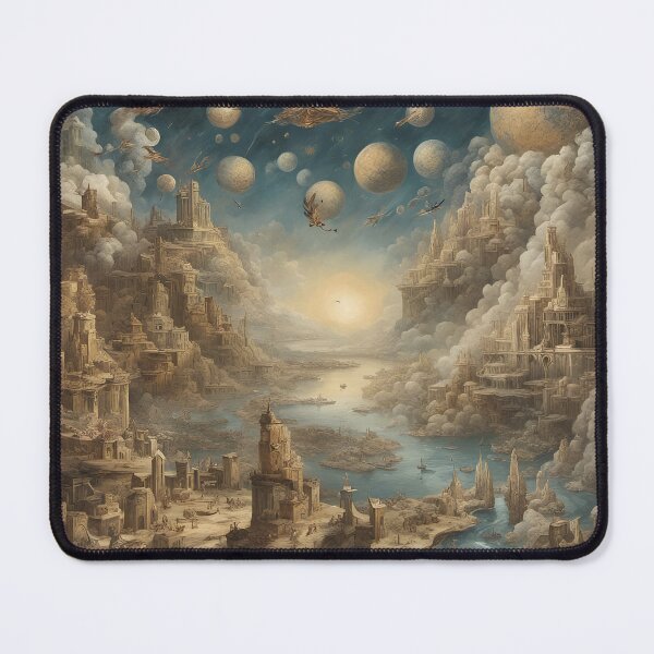 Item preview, Surrealism Meets Spirituality: A Journey of Symbolic Art designed and sold by artmanikin.