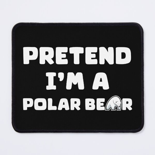 Item preview, Pretend I'm A  Polar Bear Funny Halloween Costume designed and sold by ThreadmyCanvas.
