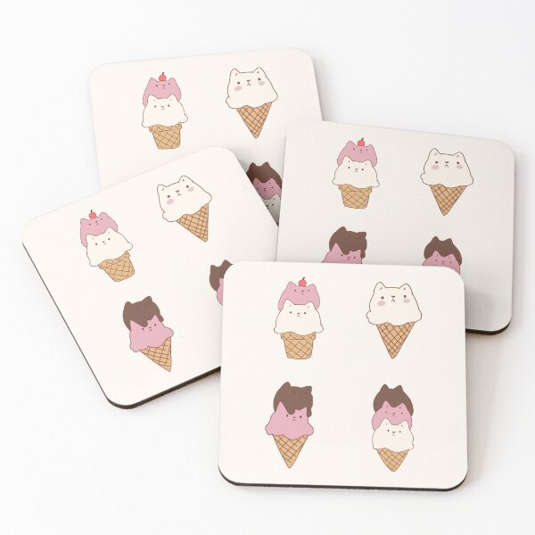 Item preview, Ice cream cats pack designed and sold by Mayarart.