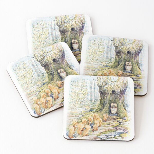 Aperçu de l'œuvre Owl Island - Beatrix Potter créée et vendue par tomorrowsart.