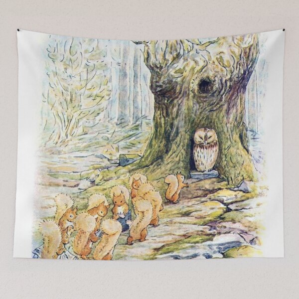 Artikelvorschau, Owl Island – Beatrix Potter entworfen und verkauft von tomorrowsart.