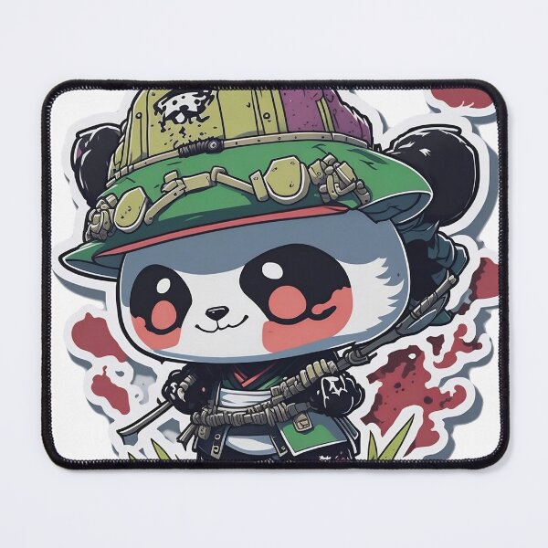 Item preview, Samurai Panda designed and sold by Lia's AI Art.