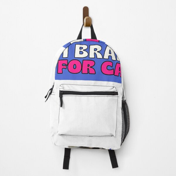 Item preview, I Brake For Cats Bumper sticker Raccoon Animal Lover bumper designed and sold by houssajpn.