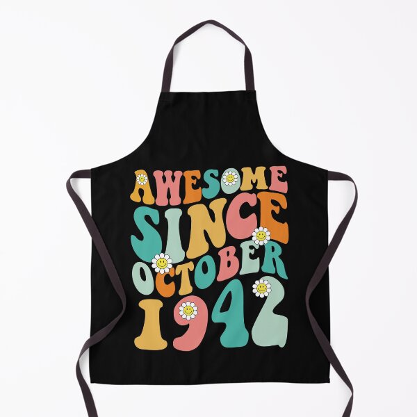 Item preview, Awesome Since October 1942 | Made In 1942 | Retro Groovy Birthday designed and sold by Christina-grich.