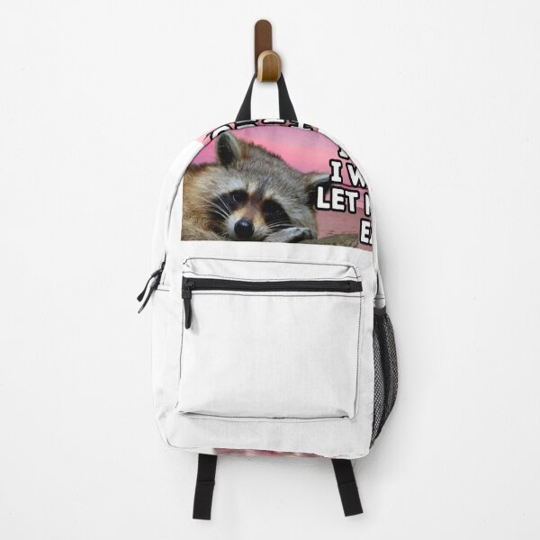Aperçu de l'œuvre C'est bon, je ne me laisserais pas fusionner non plus Bumper Raccoon Bumper Sticker créée et vendue par houssajpn.