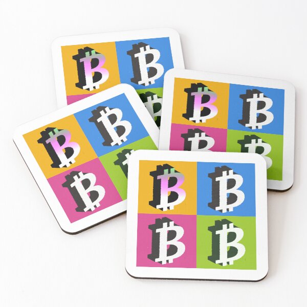 Item preview, Bitcoin Symbol in Different Color designed and sold by WhitepaperStyle.