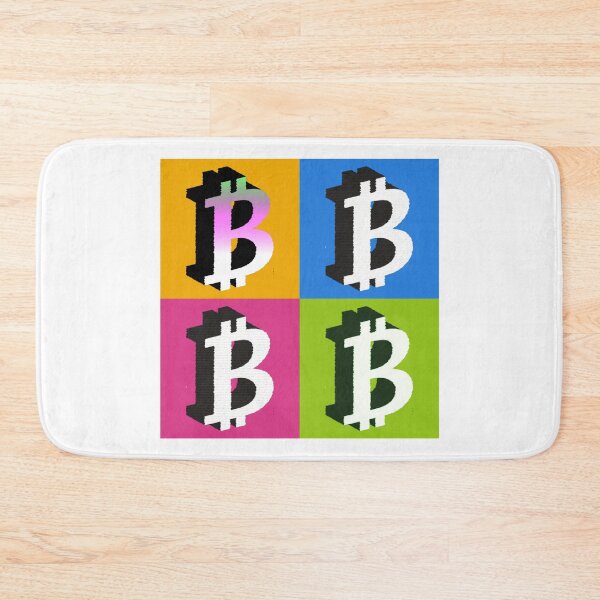 Item preview, Bitcoin Symbol in Different Color designed and sold by WhitepaperStyle.