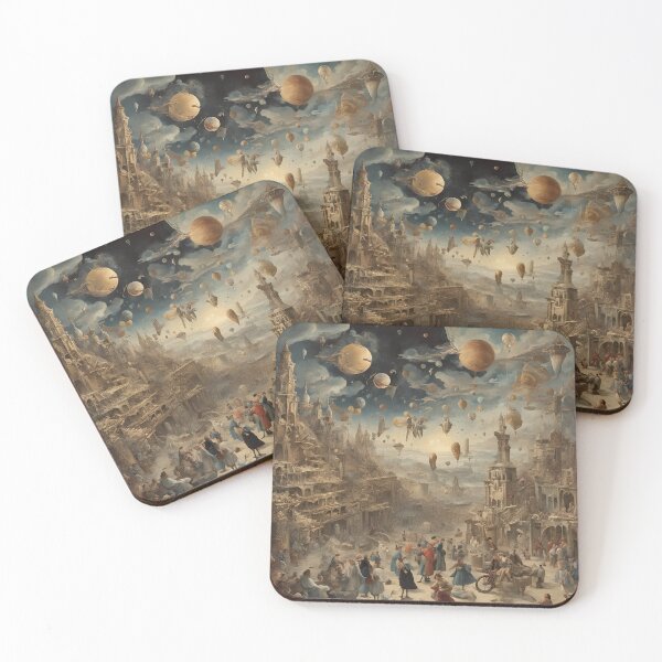Item preview, Journey of Revelation: Exploring Surreal Retro Art designed and sold by artmanikin.