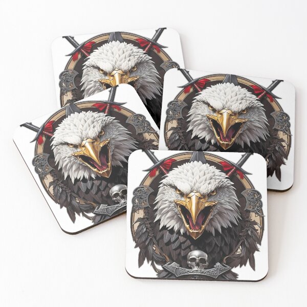 Item preview, Eagle head banner logo with sigil designed and sold by Laufer15.