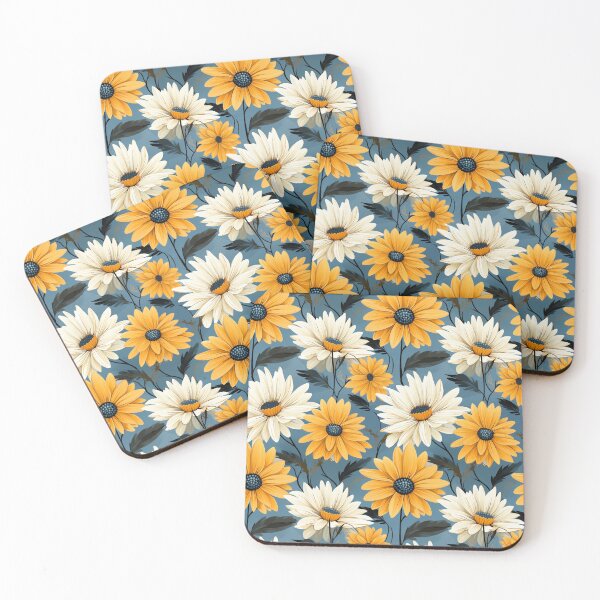 Item preview, Sunflor Dance: Monet & Mondrian Inspired Vibrant Pattern - N 30 designed and sold by Moisky Patterns.