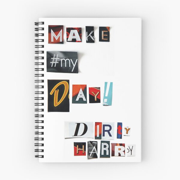 Item preview, Make my Day - anonymous threatening letters designed and sold by Hell-Prints.