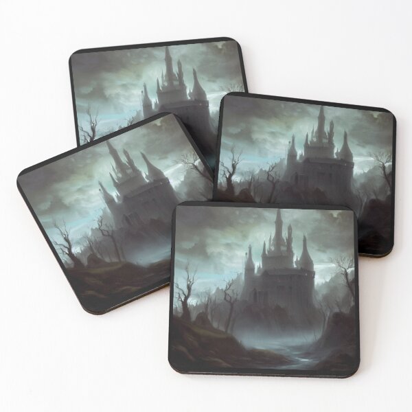 Item preview, Fantasy Castle Frightening Landscape 3 designed and sold by CrankyOldDude.