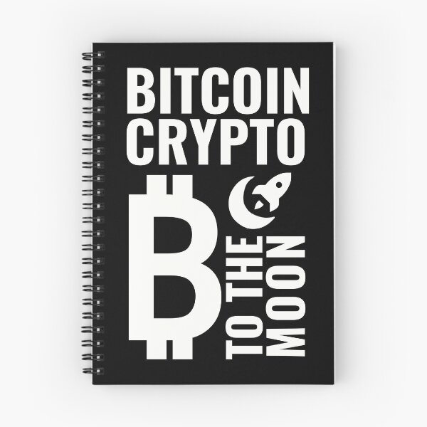 Item preview, Bitcoin Crypto To The Moon designed and sold by WhitepaperStyle.