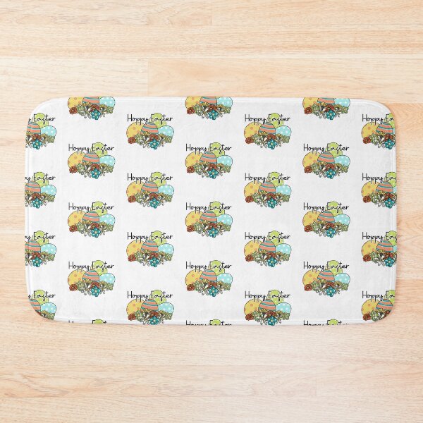 Item preview, colorful and floral Hoppy Easter designed and sold by Midwestmama94.