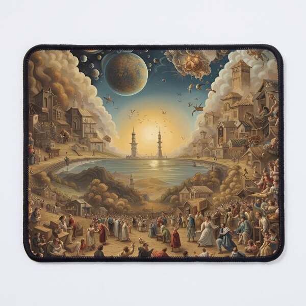 Item preview, Ethereal Explorations: Uniting Surrealism and Religious Themes designed and sold by artmanikin.