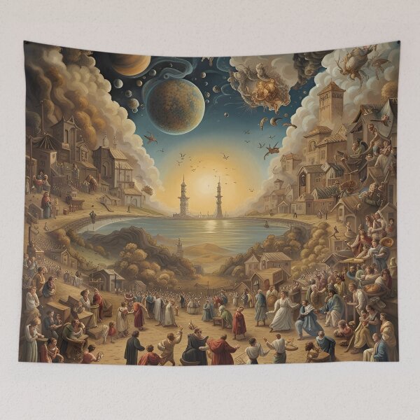 Item preview, Ethereal Explorations: Uniting Surrealism and Religious Themes designed and sold by artmanikin.